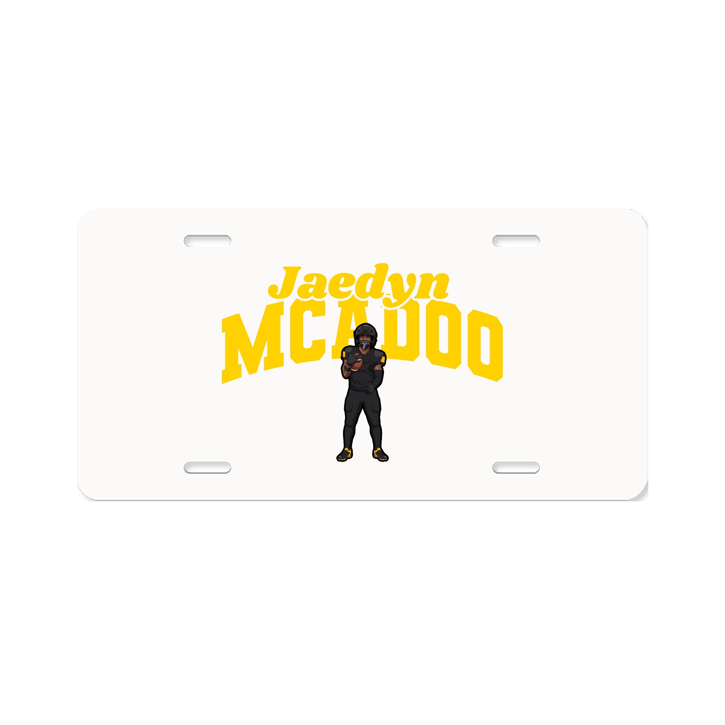 License Plate — Signature Arch in Classic