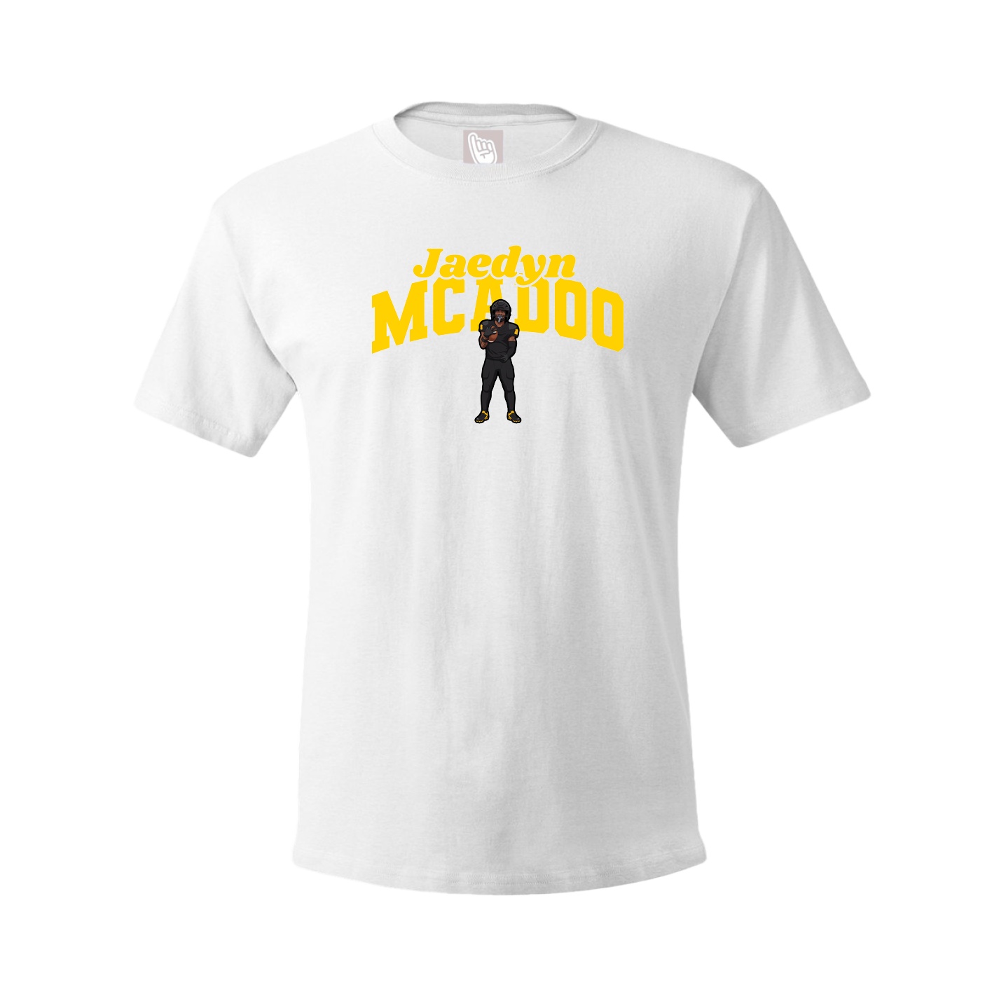 Youth Tee — Signature Arch in White