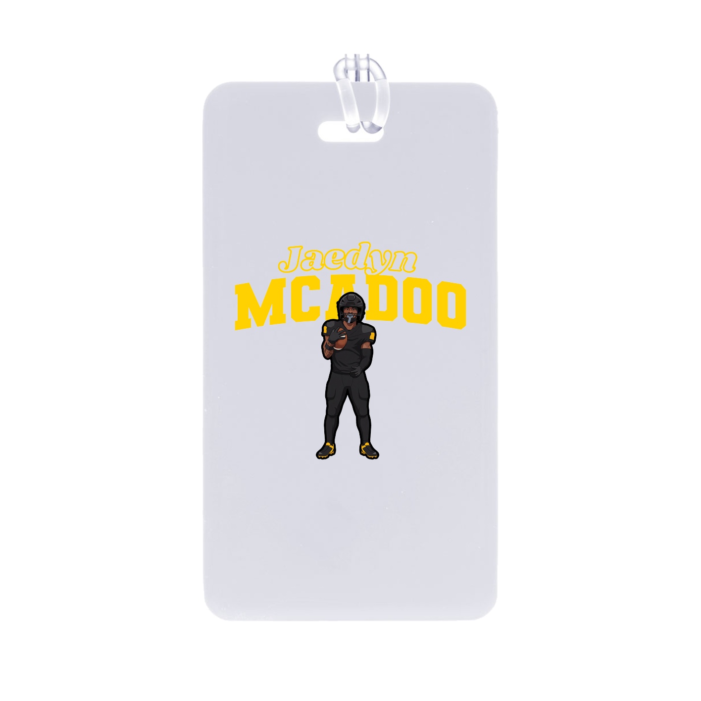 Bag Tag — Name Arch in Classic