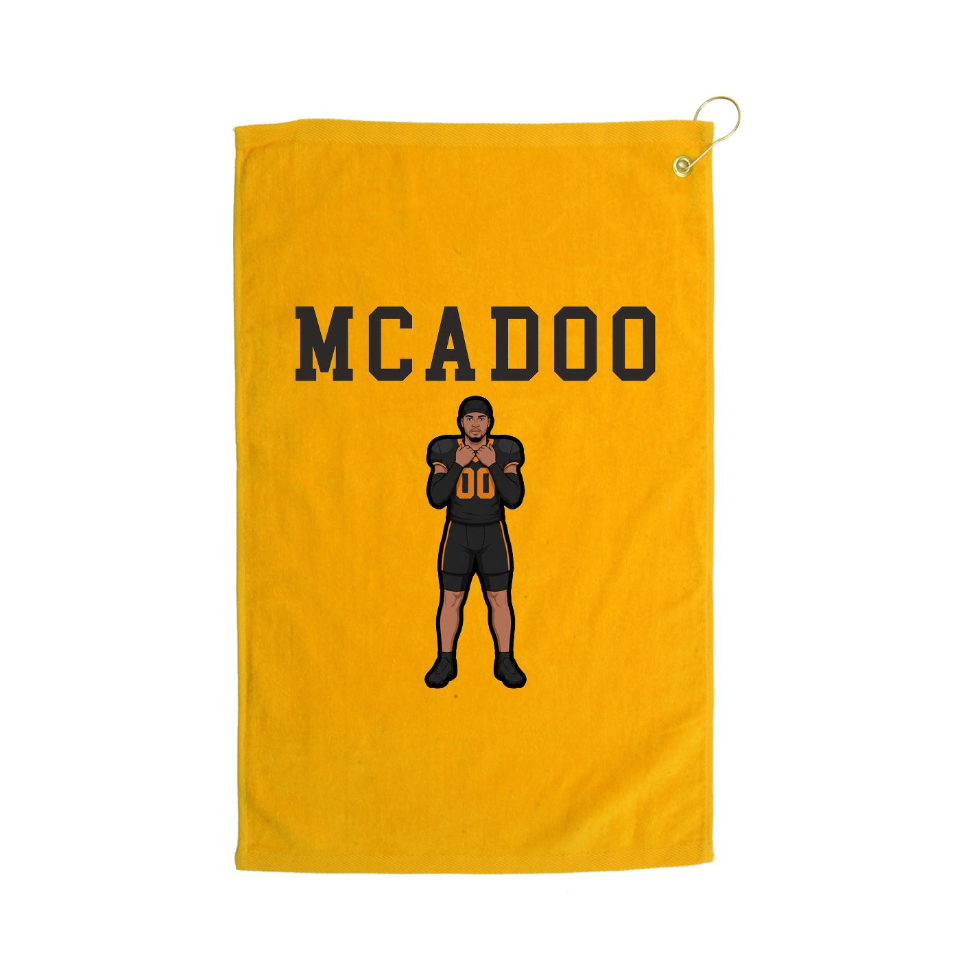 Golf Towel — Shirsey in Gold