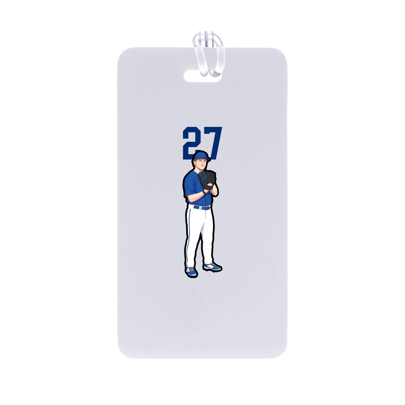 Bag Tag — Number Top in Classic