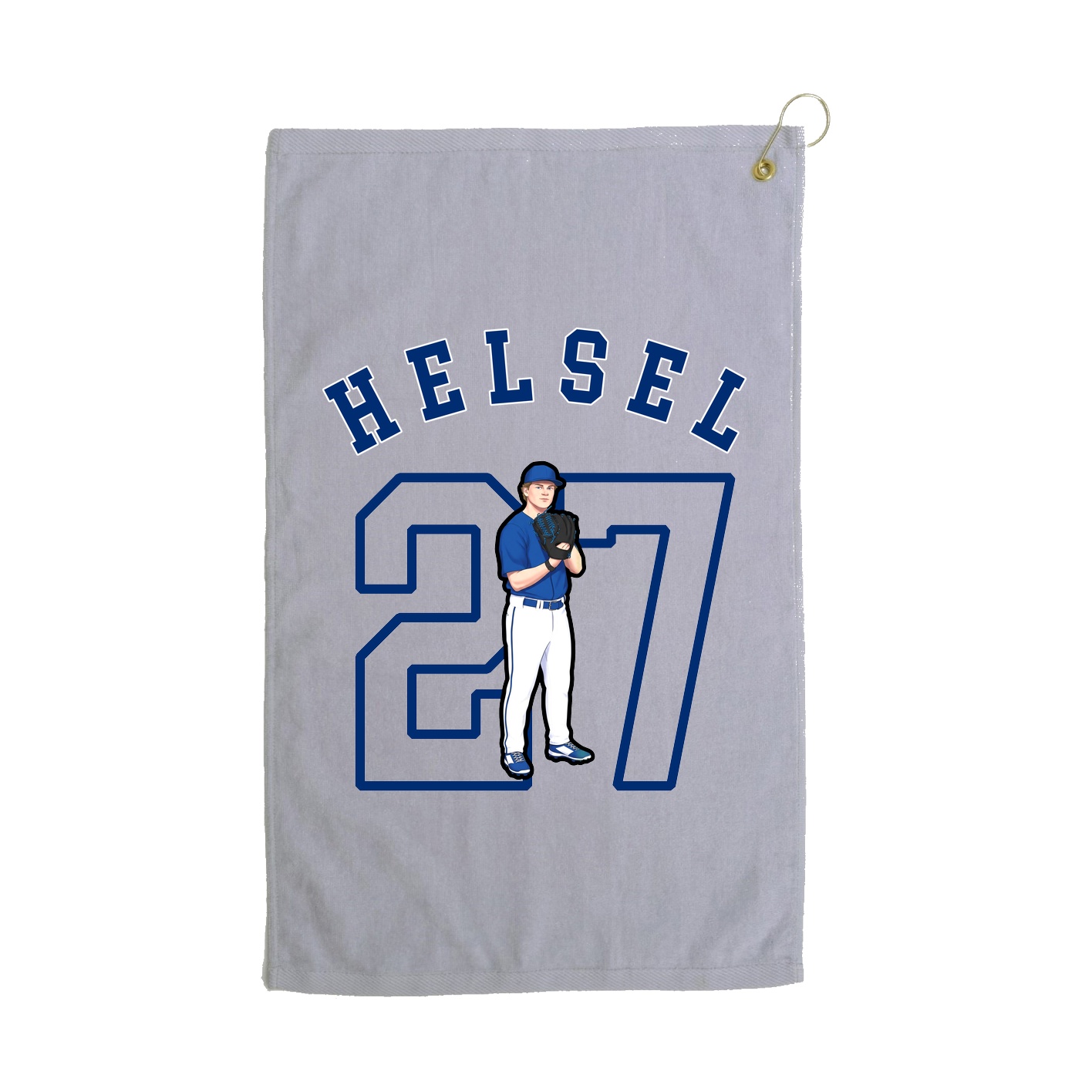 Golf Towel — Shirsey Arch in Grey
