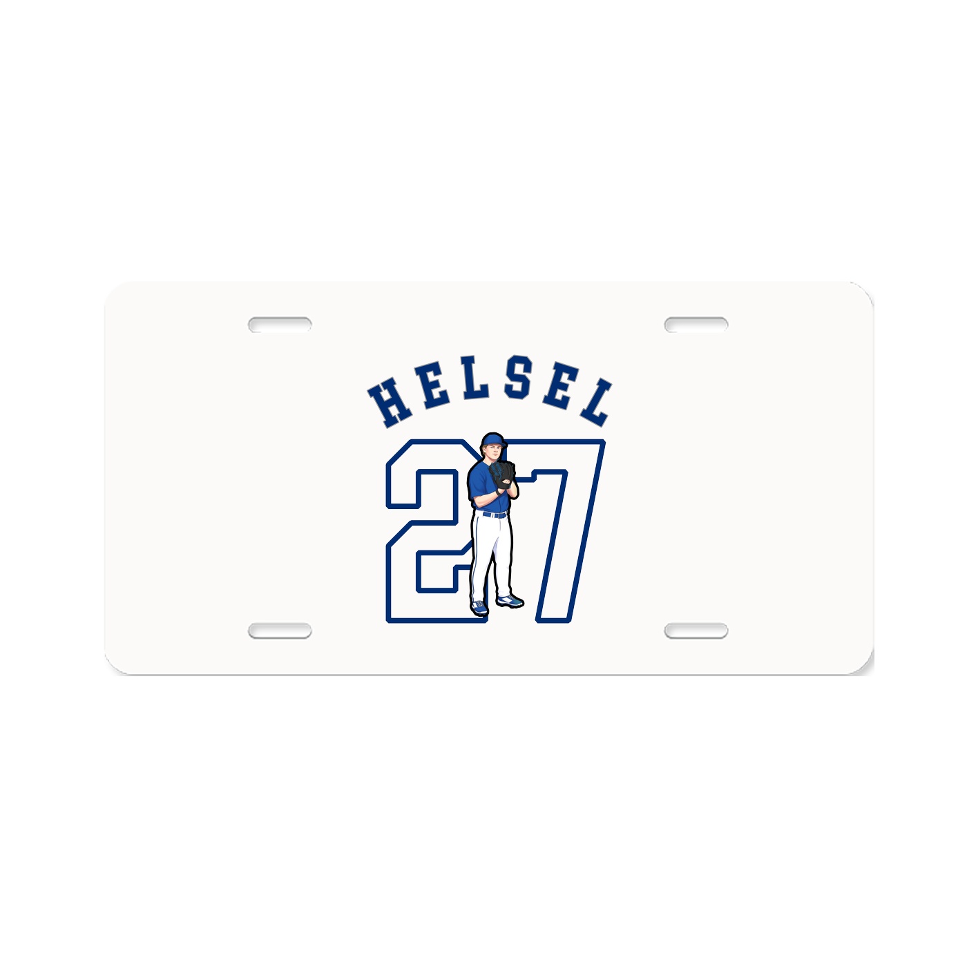 License Plate — Shirsey Arch in Classic