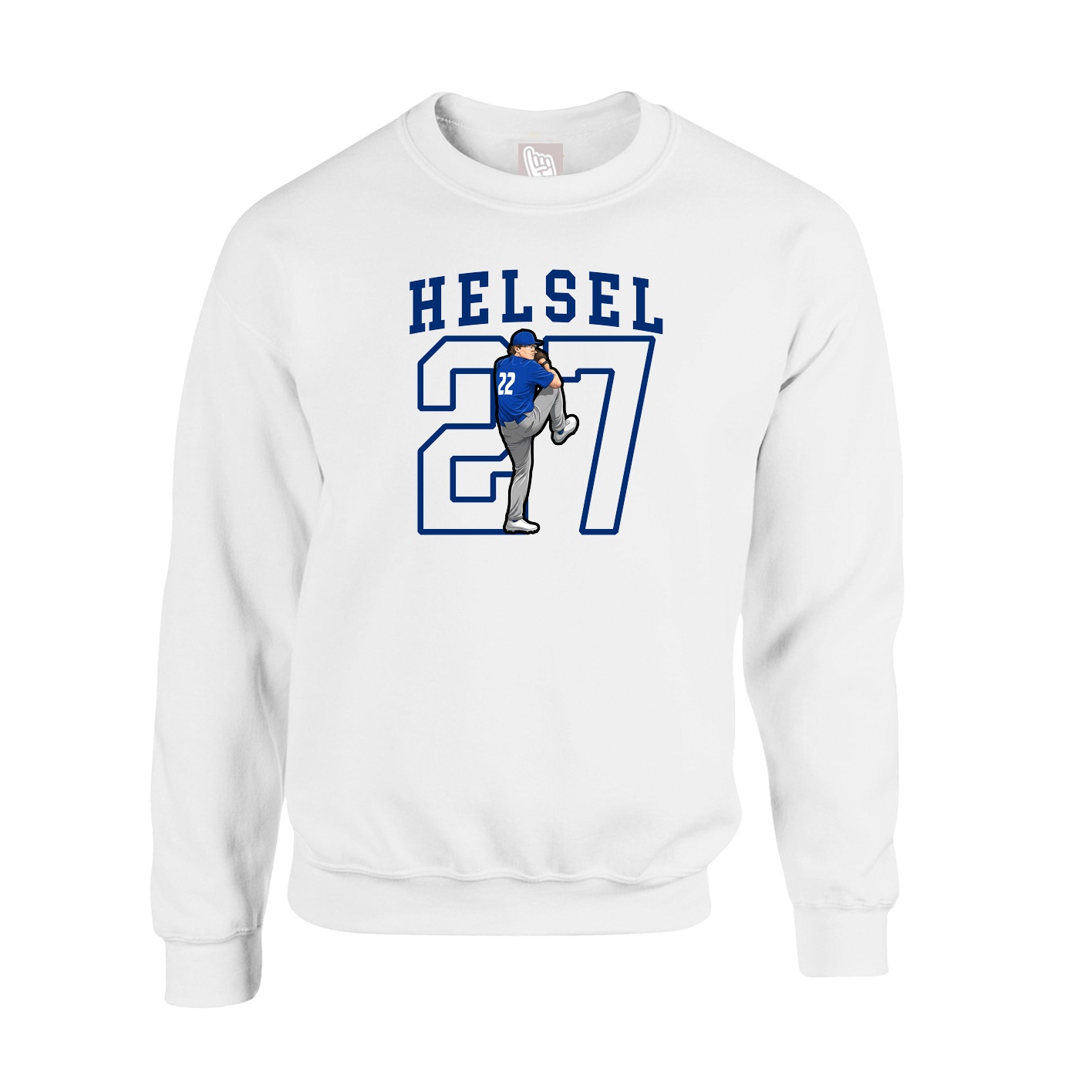 Fleece Crew — Shirsey in White