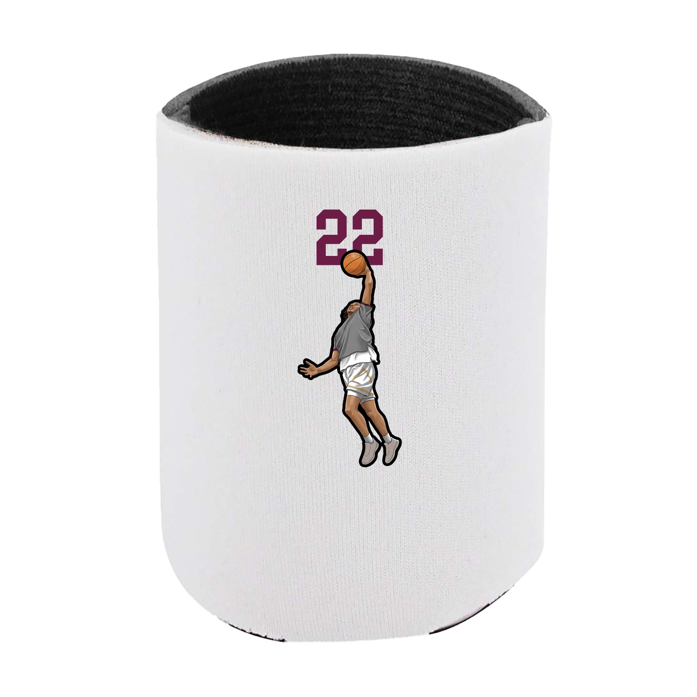 Can Holder — Number Top in White
