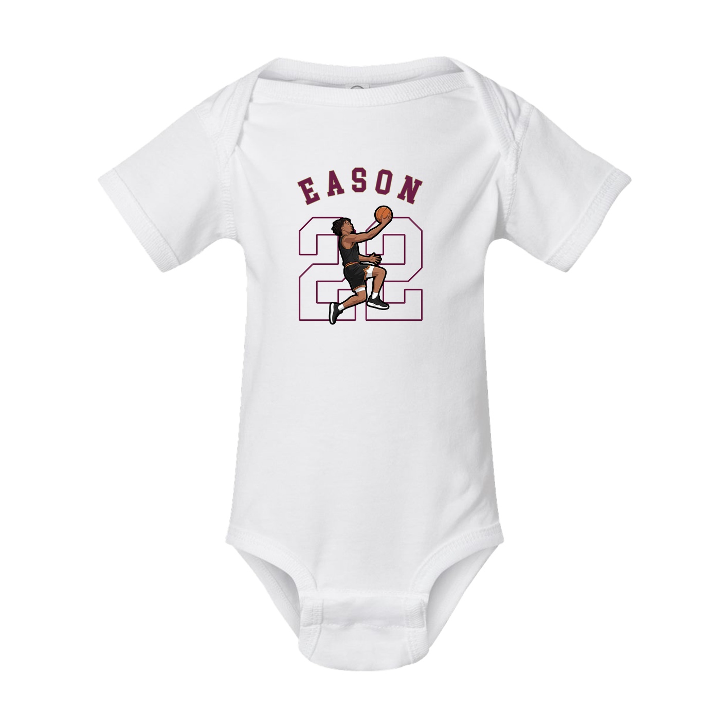 Baby Onesie — Shirsey Arch in White