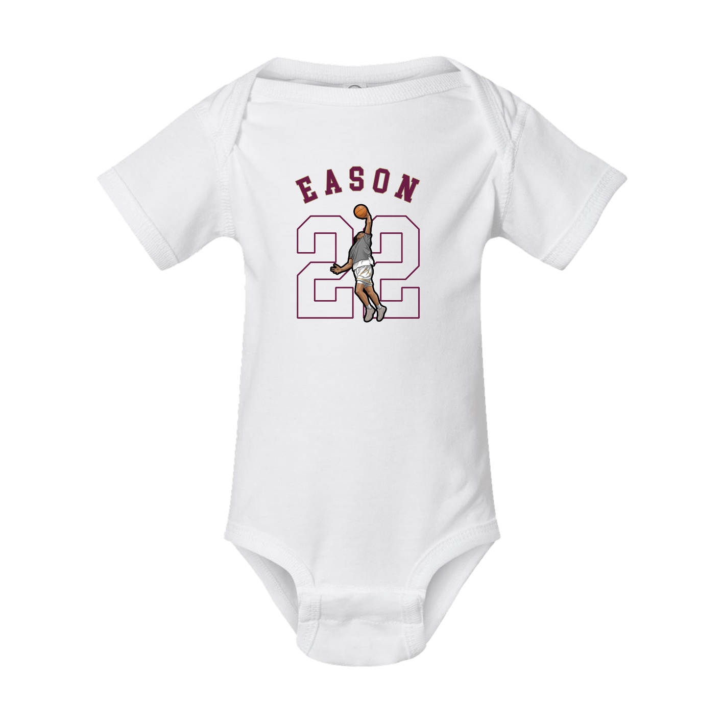 Baby Onesie — Shirsey Arch in White