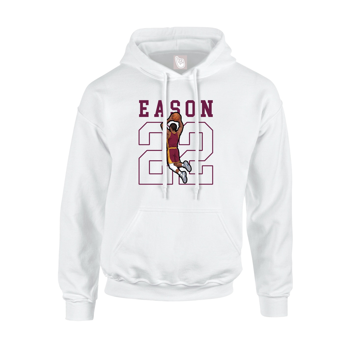 Youth Hoodie — Shirsey in White