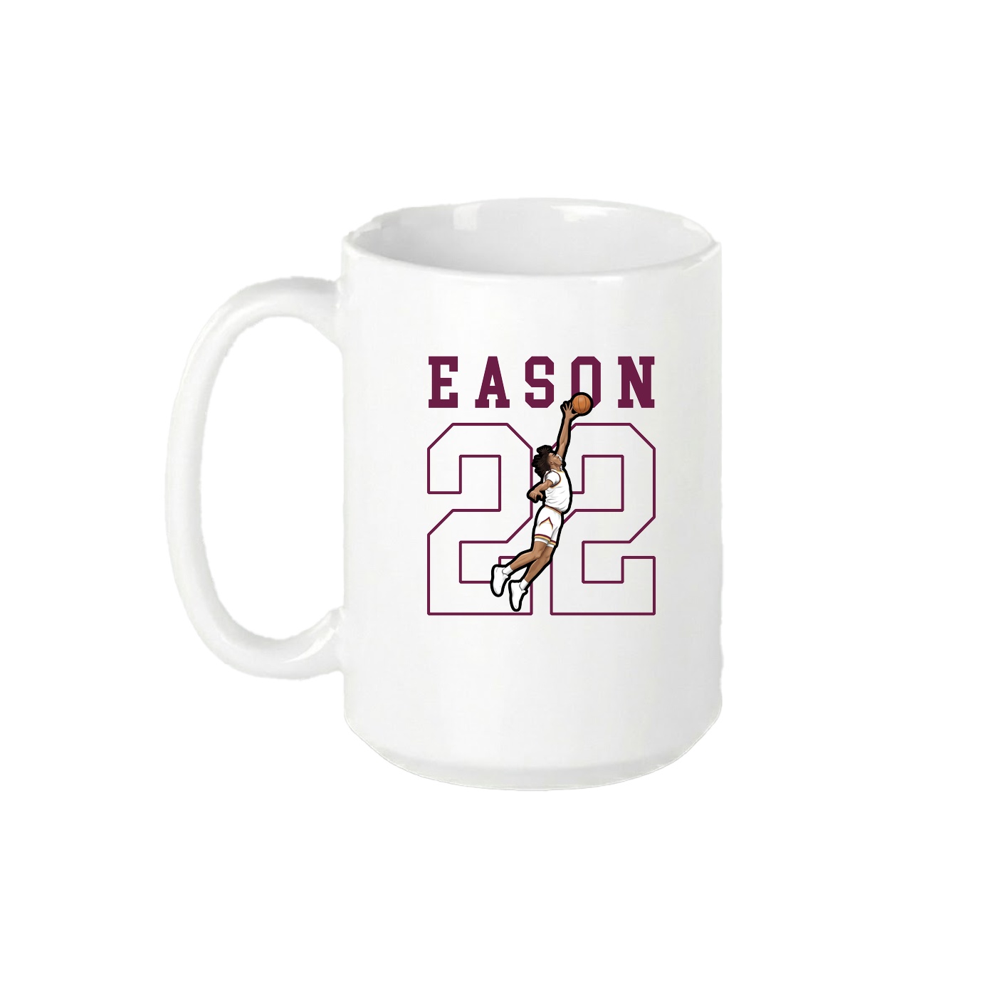 15oz Coffee Mug — Shirsey in White