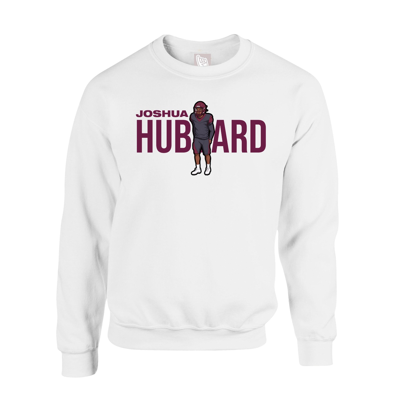 Fleece Crew — Player Name in White