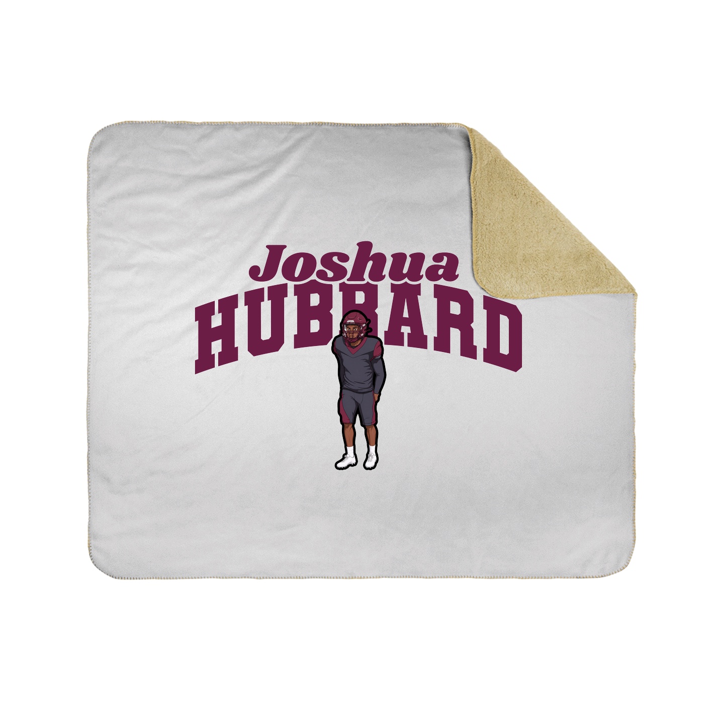 Throw Blanket — Signature Arch in White