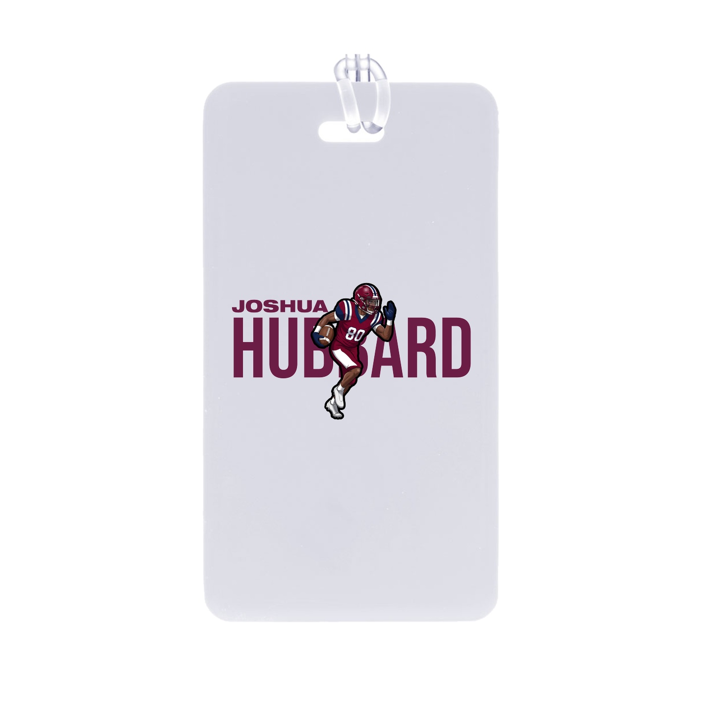 Bag Tag — Player Name in Classic