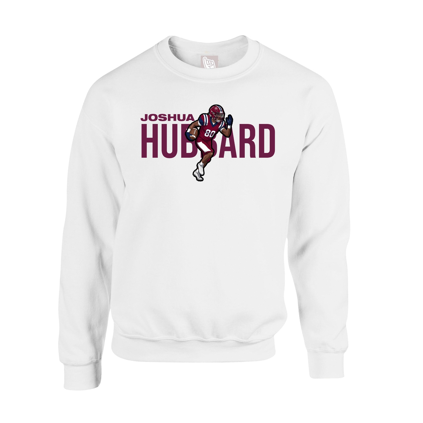 Fleece Crew — Player Name in White