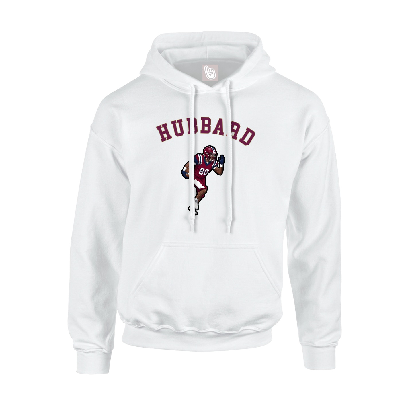 Youth Hoodie — Shirsey Arch in White