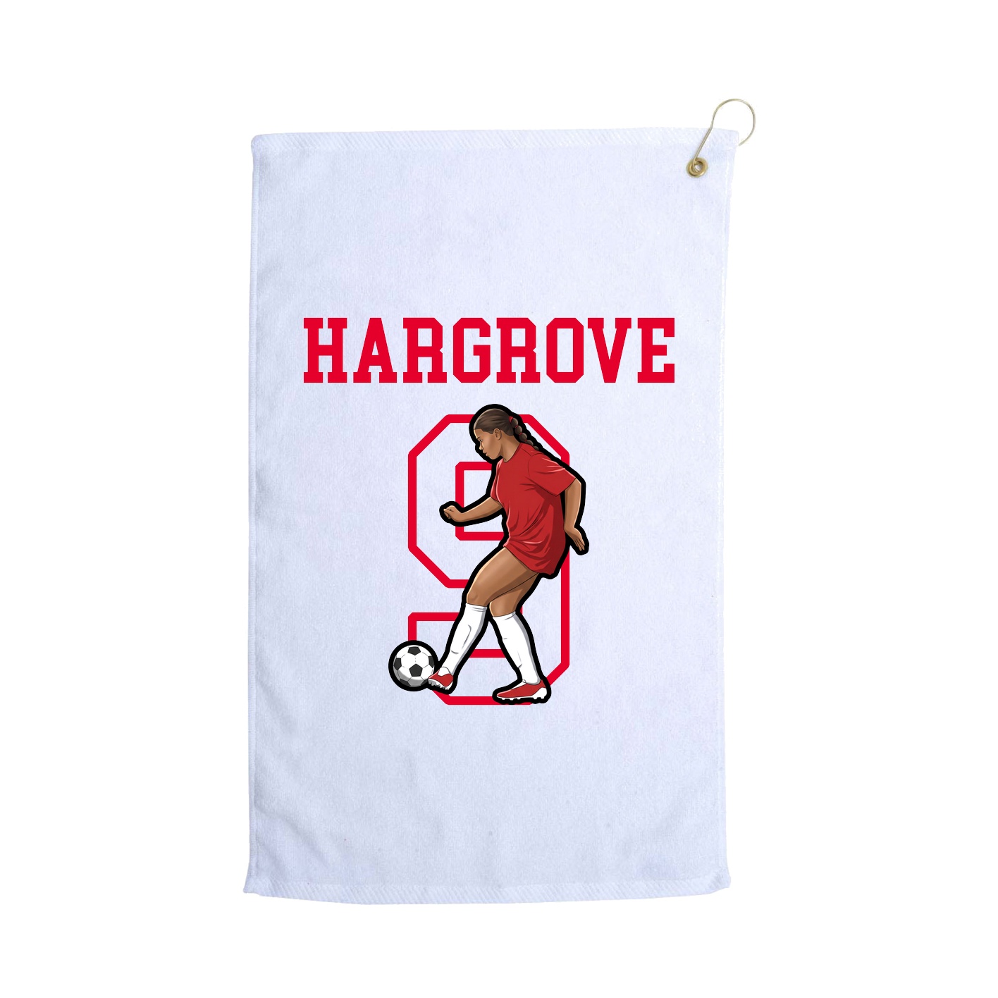 Golf Towel — Shirsey in White