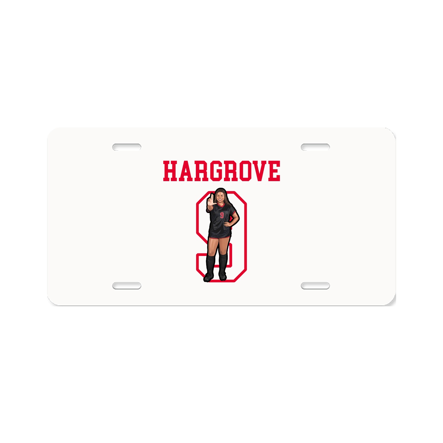License Plate — Shirsey in Classic