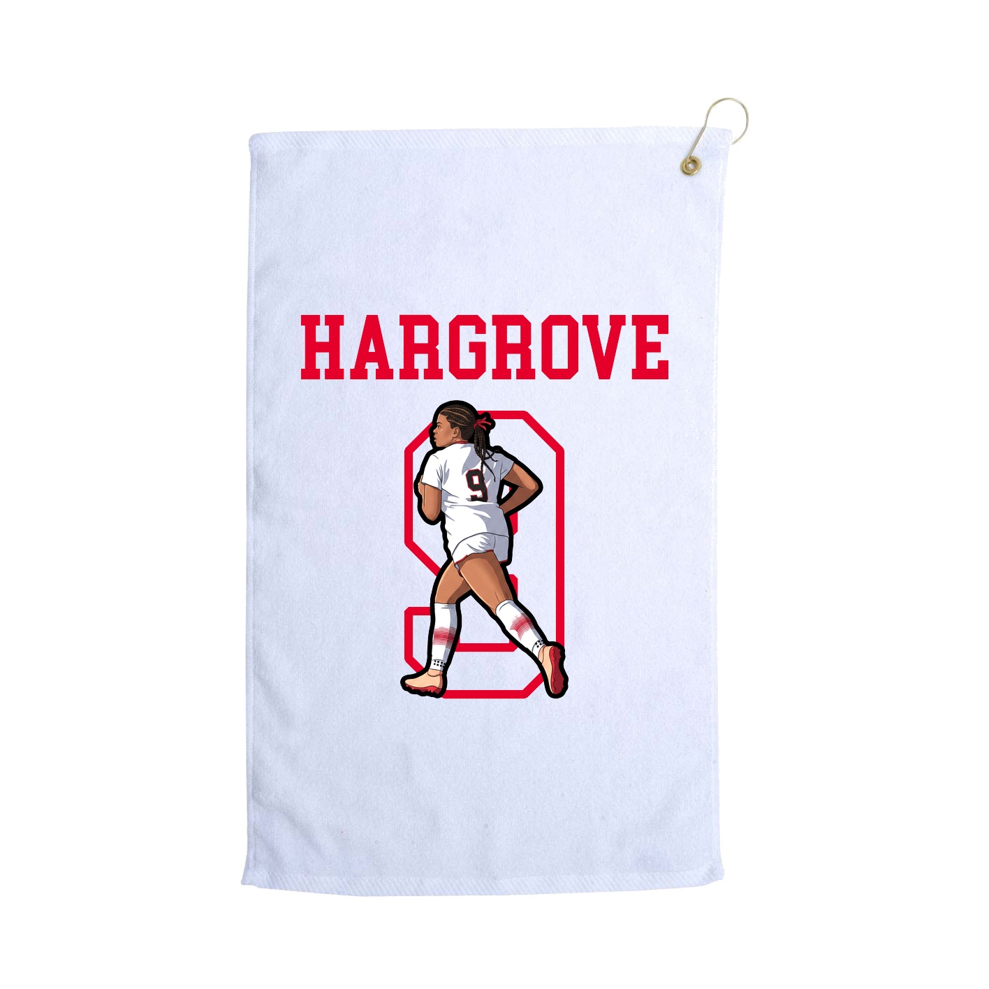 Golf Towel — Shirsey in White