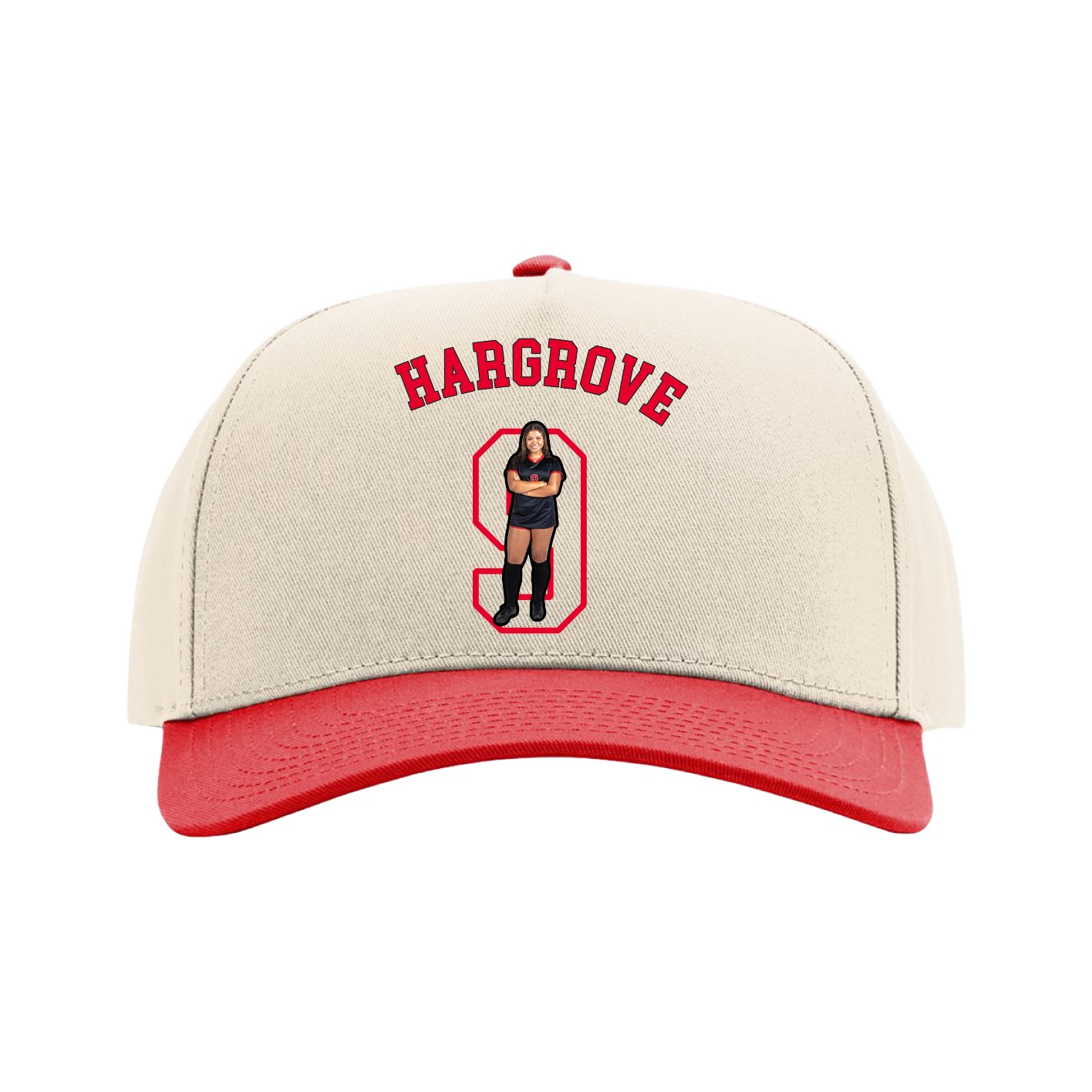 Full Fabric Five-Panel Champ Cap