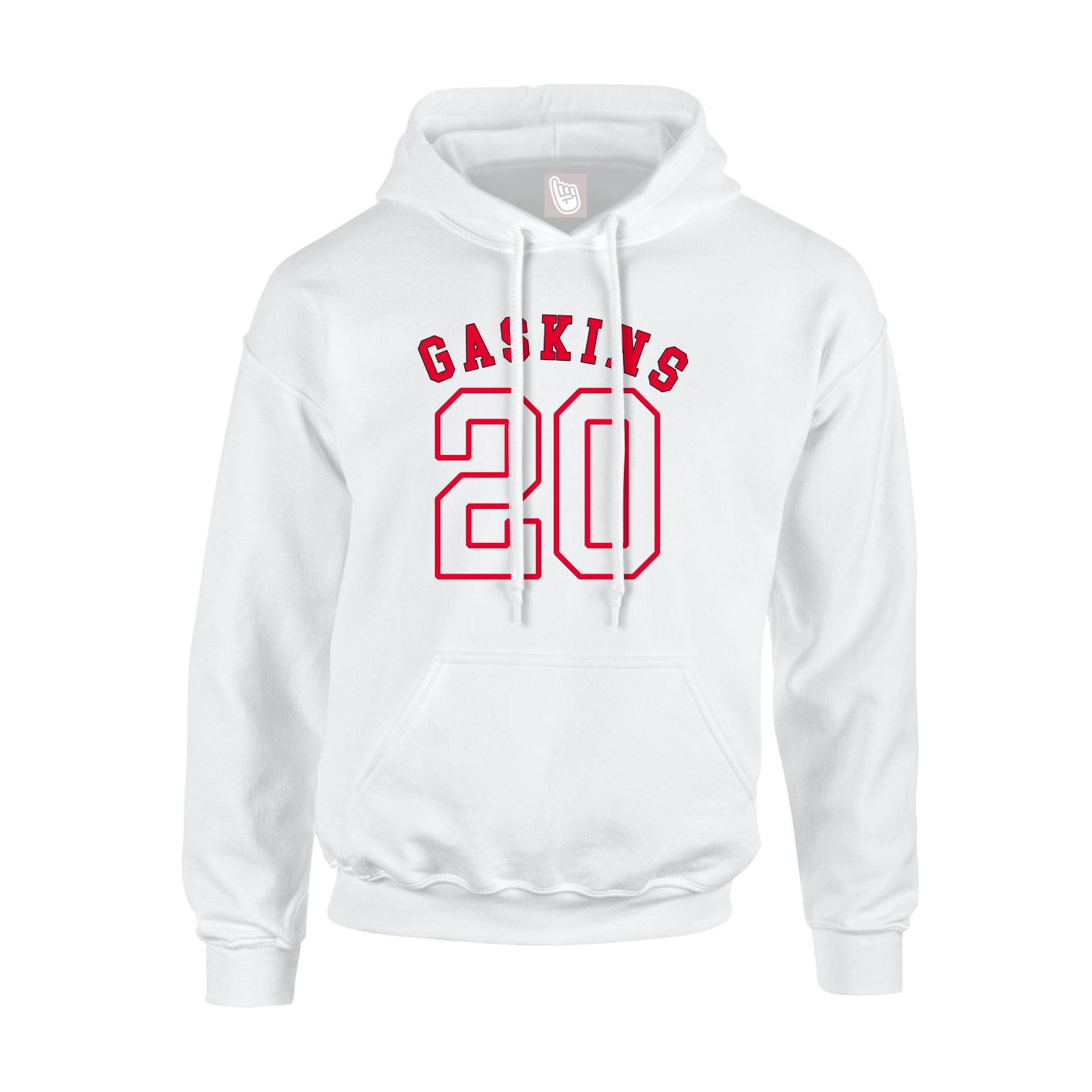 Youth Hoodie — Shirsey Arch in White