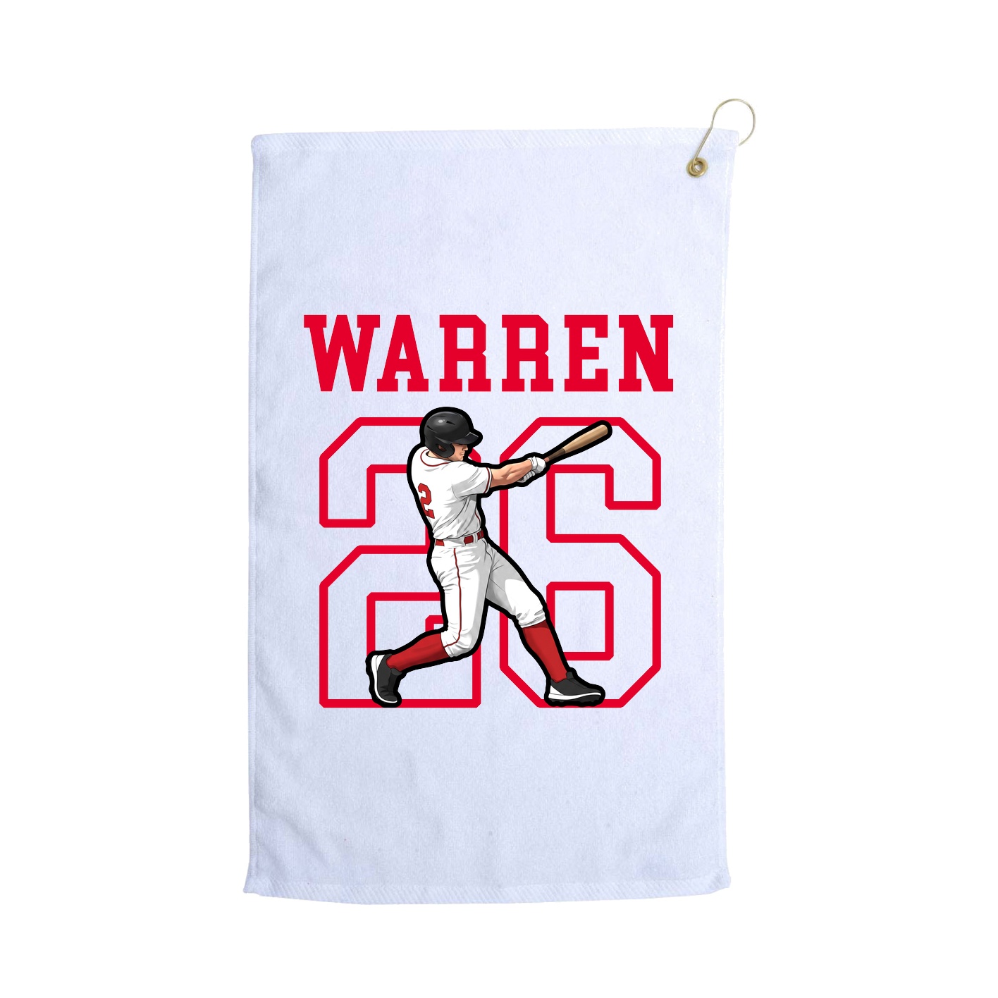 Golf Towel — Shirsey in White
