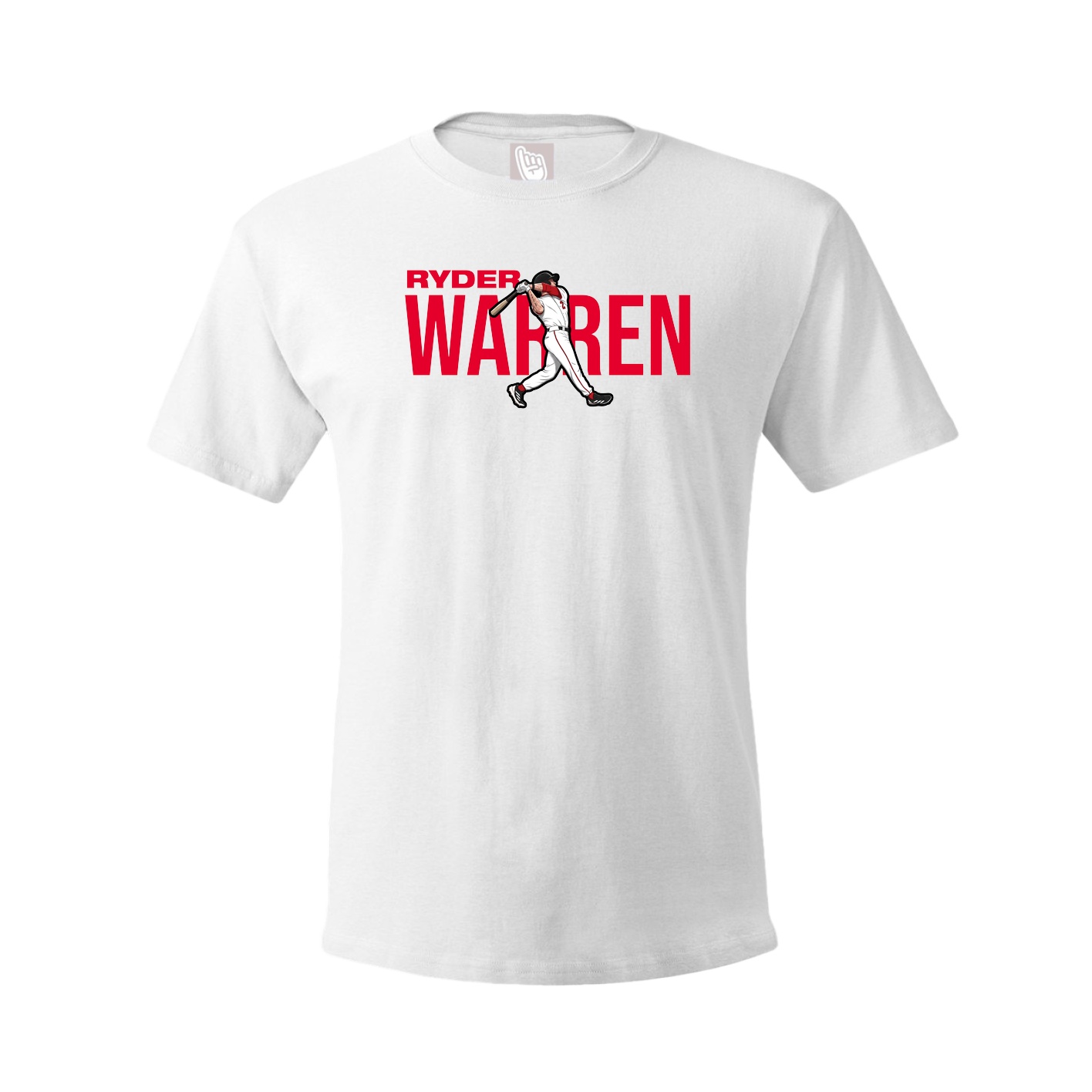 Youth Tee — Player Name in White
