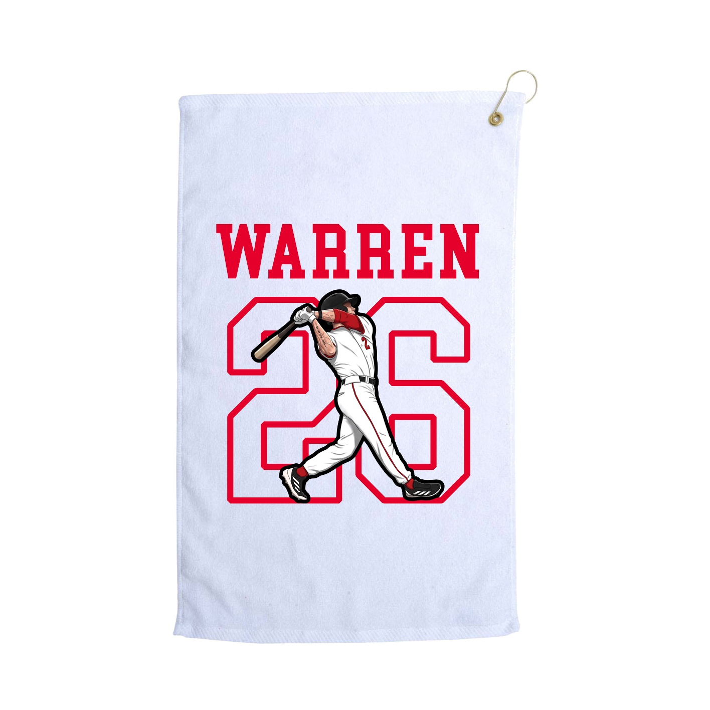 Golf Towel — Shirsey in White