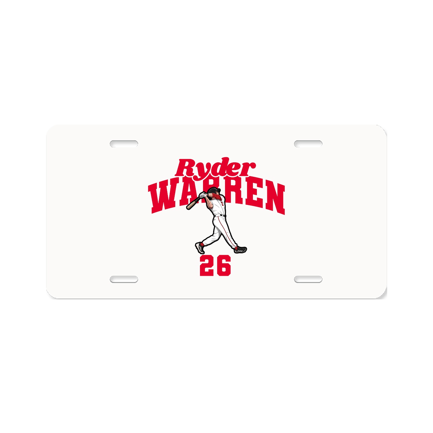 License Plate — Signature Arch in Classic