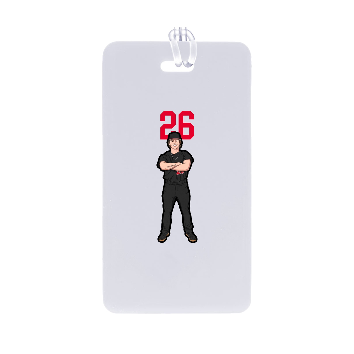 Bag Tag — Number Top in Classic