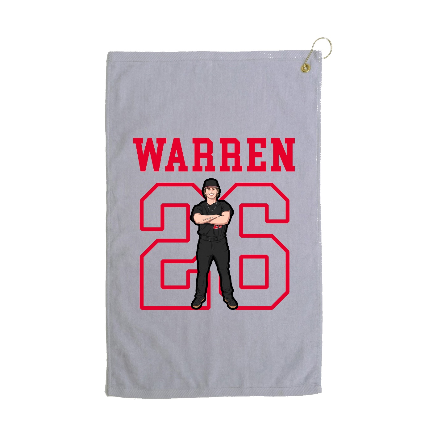Golf Towel — Shirsey in Grey