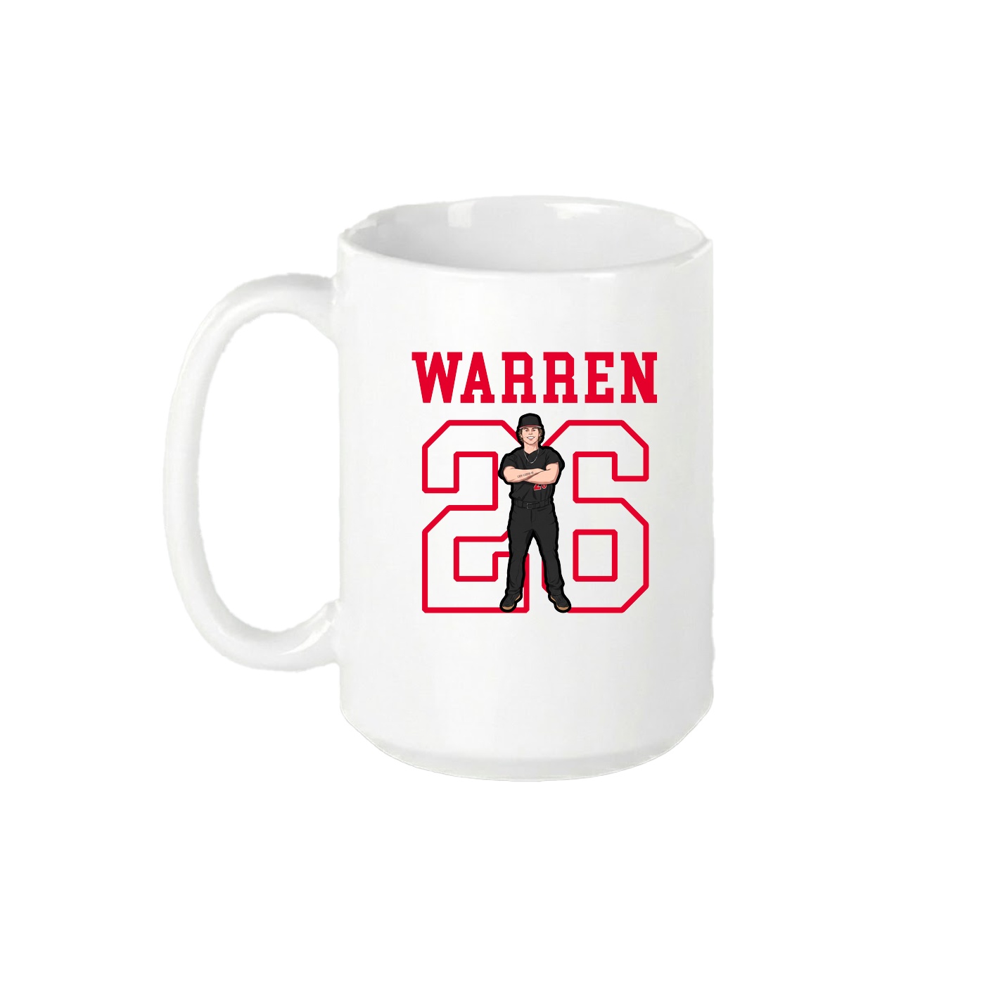 15oz Coffee Mug — Shirsey in White