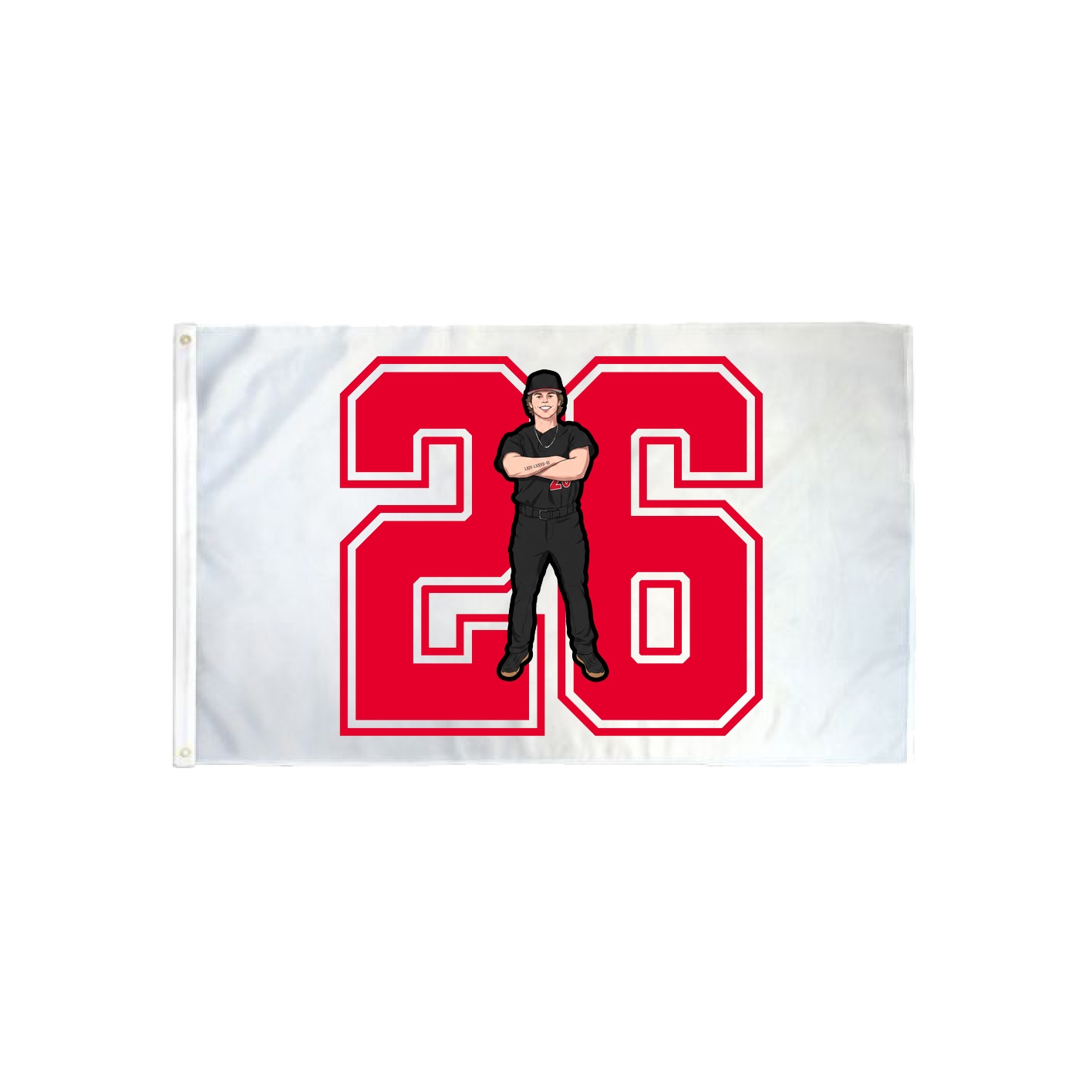 3x5 Flag — Number in Classic