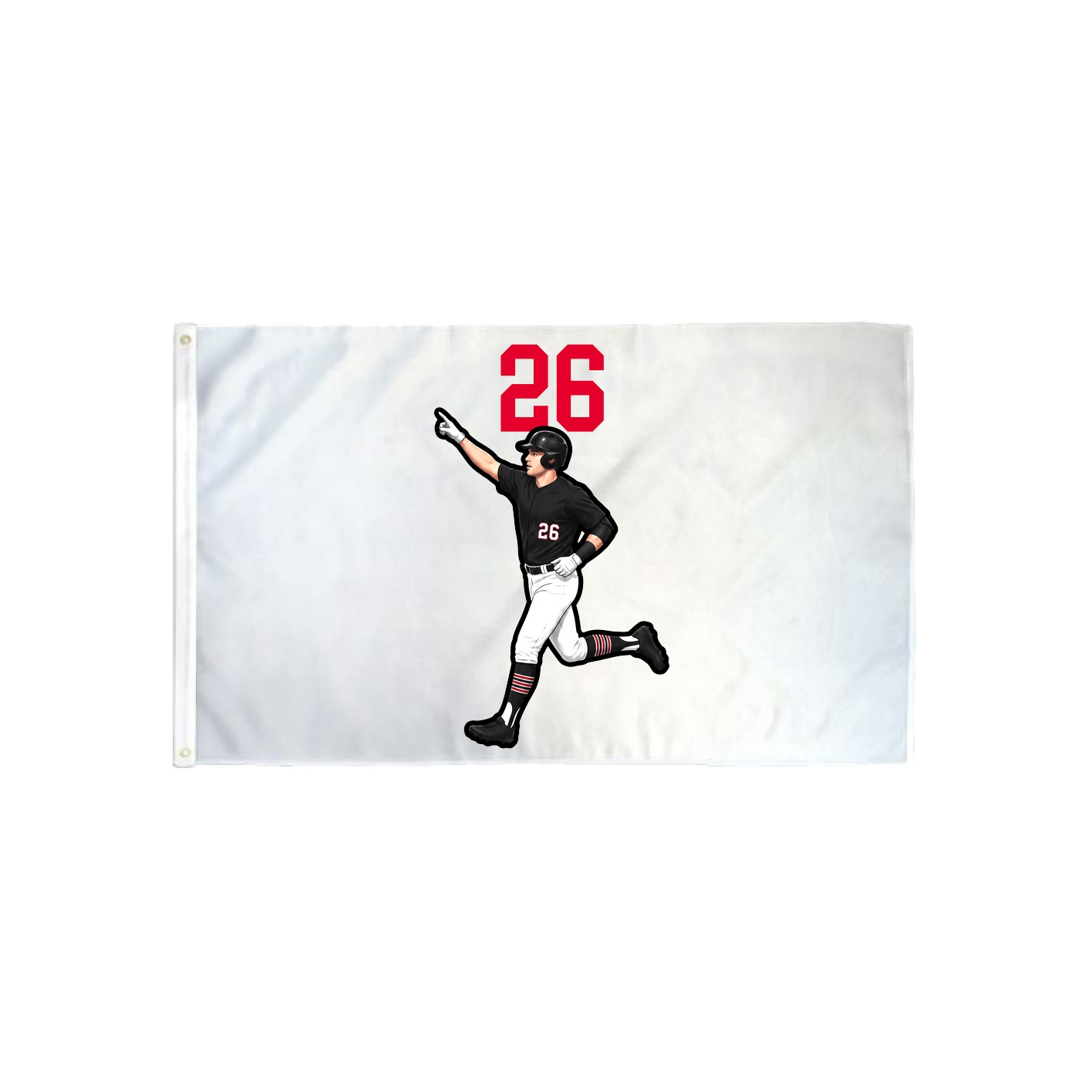 3x5 Flag — Number Top in Classic