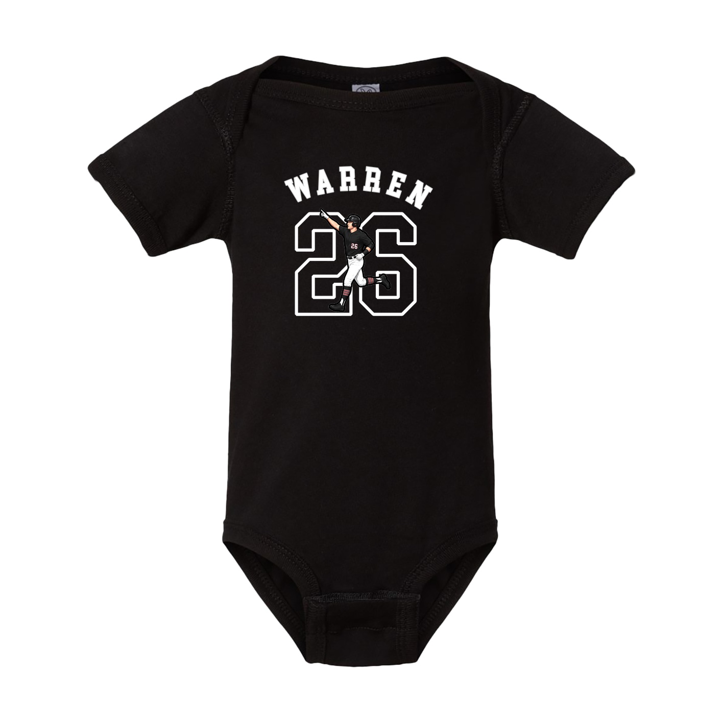 Baby Onesie — Shirsey Arch in Black