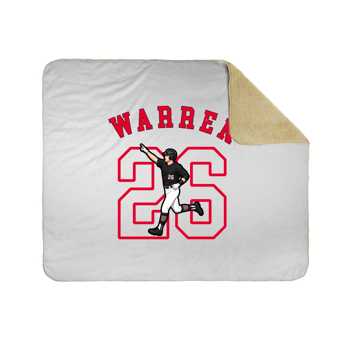 Throw Blanket — Shirsey Arch in White