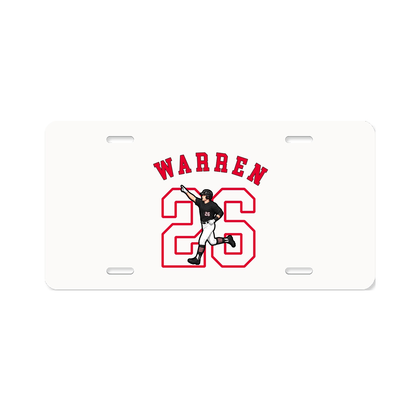 License Plate — Shirsey Arch in Classic