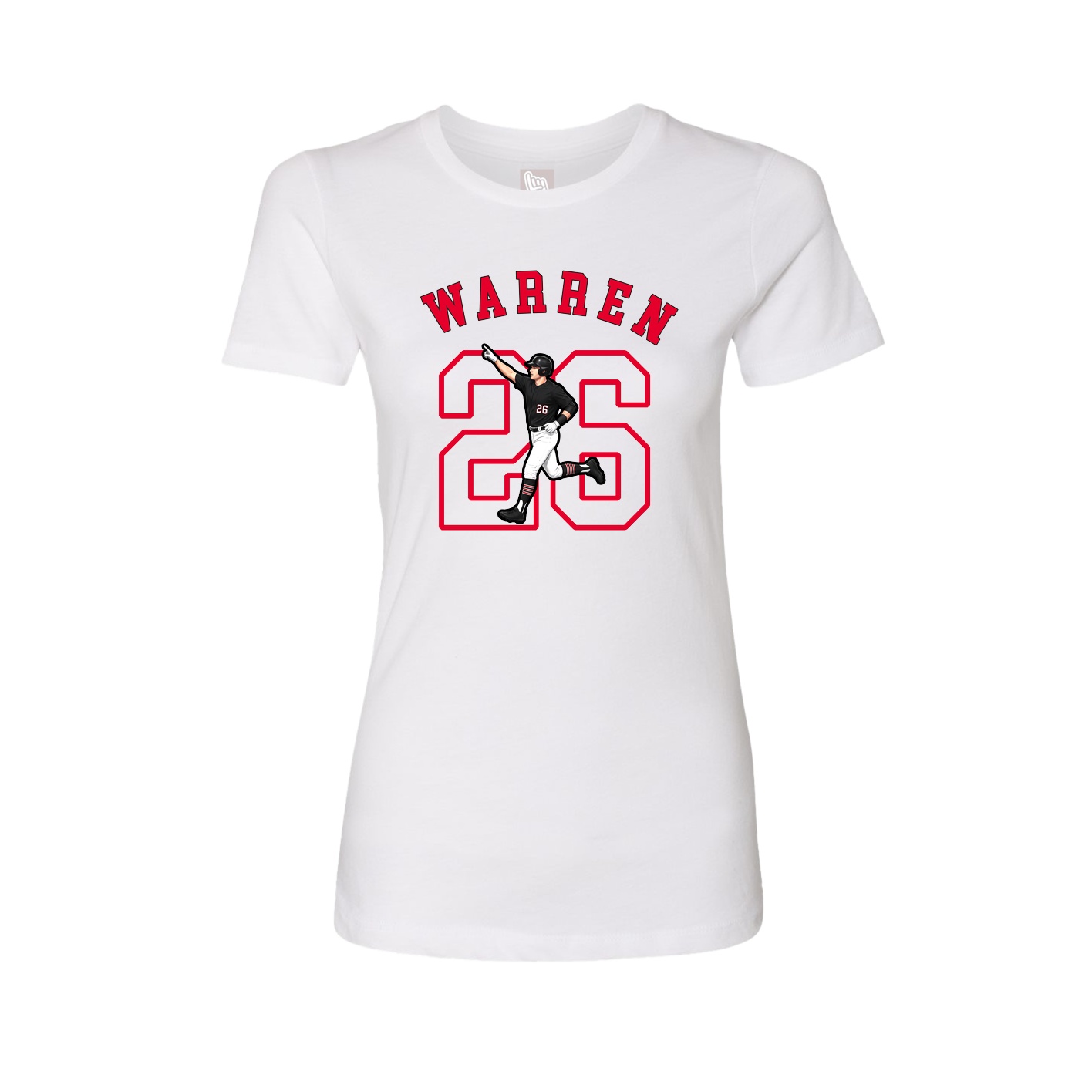 Womens Tee — Shirsey Arch in White