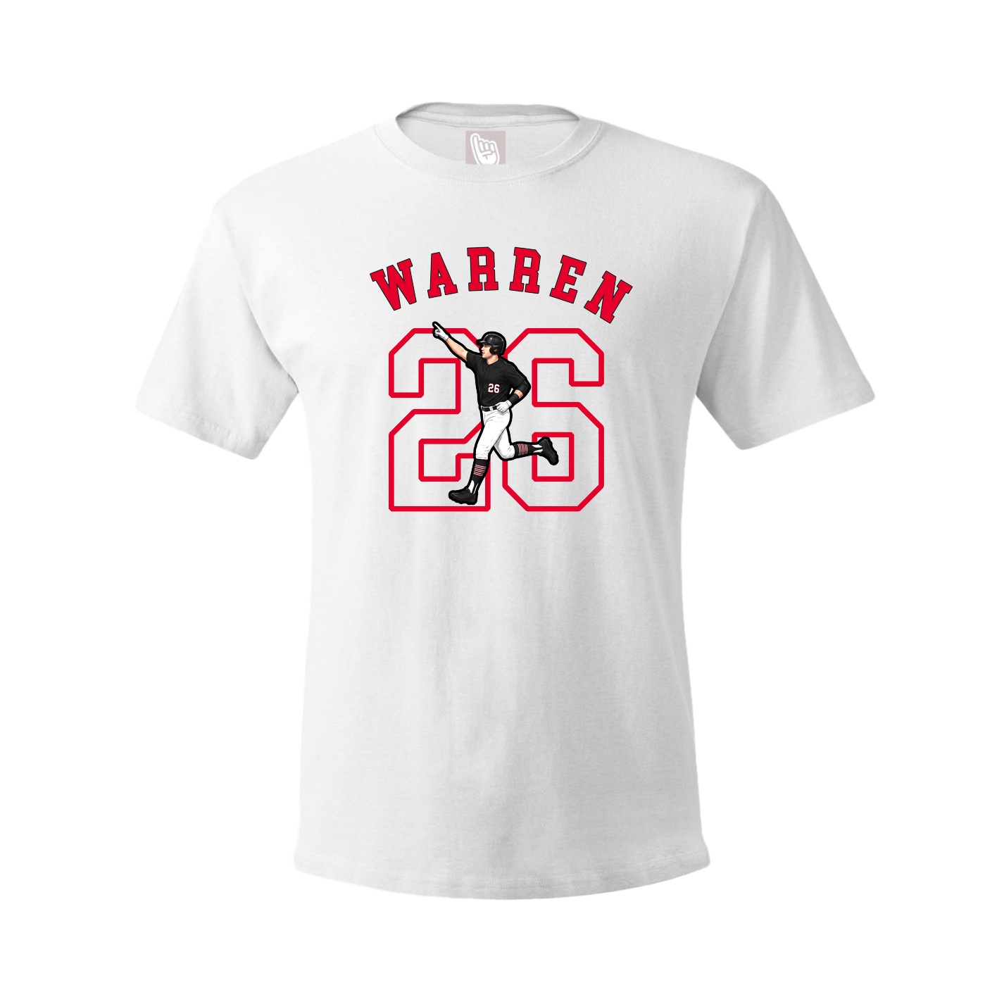 Youth Tee — Shirsey Arch in White
