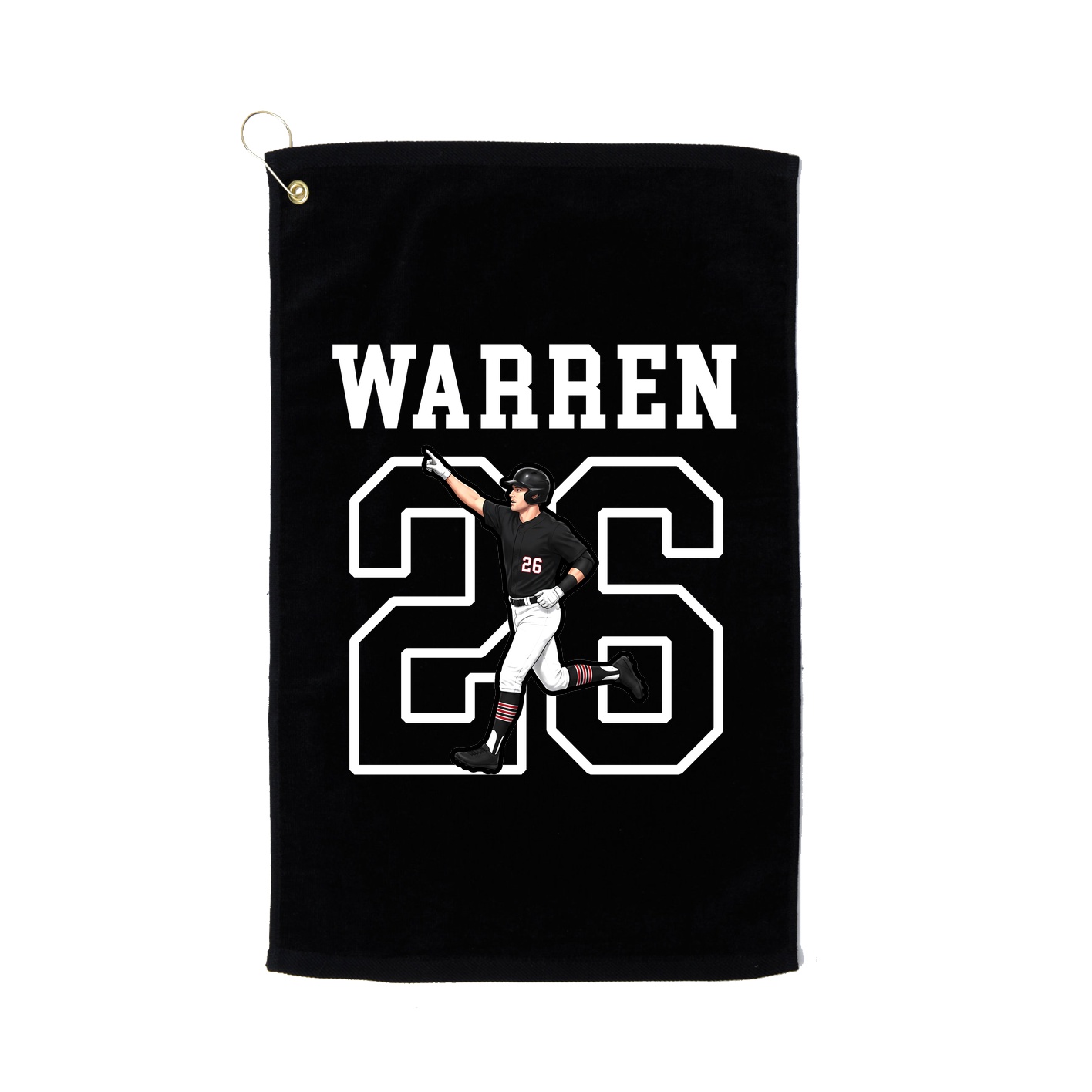 Golf Towel — Shirsey in Black