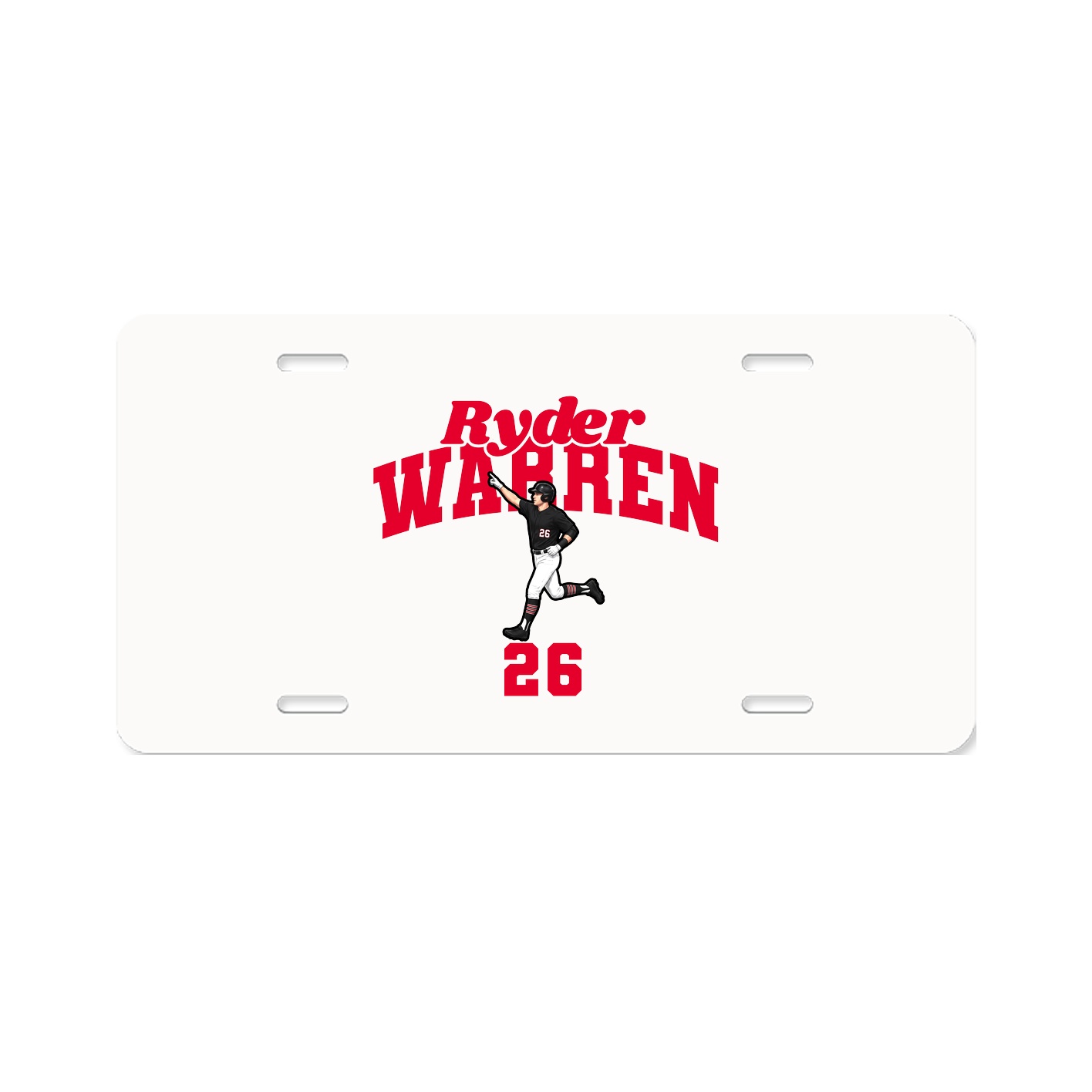License Plate — Signature Arch in Classic