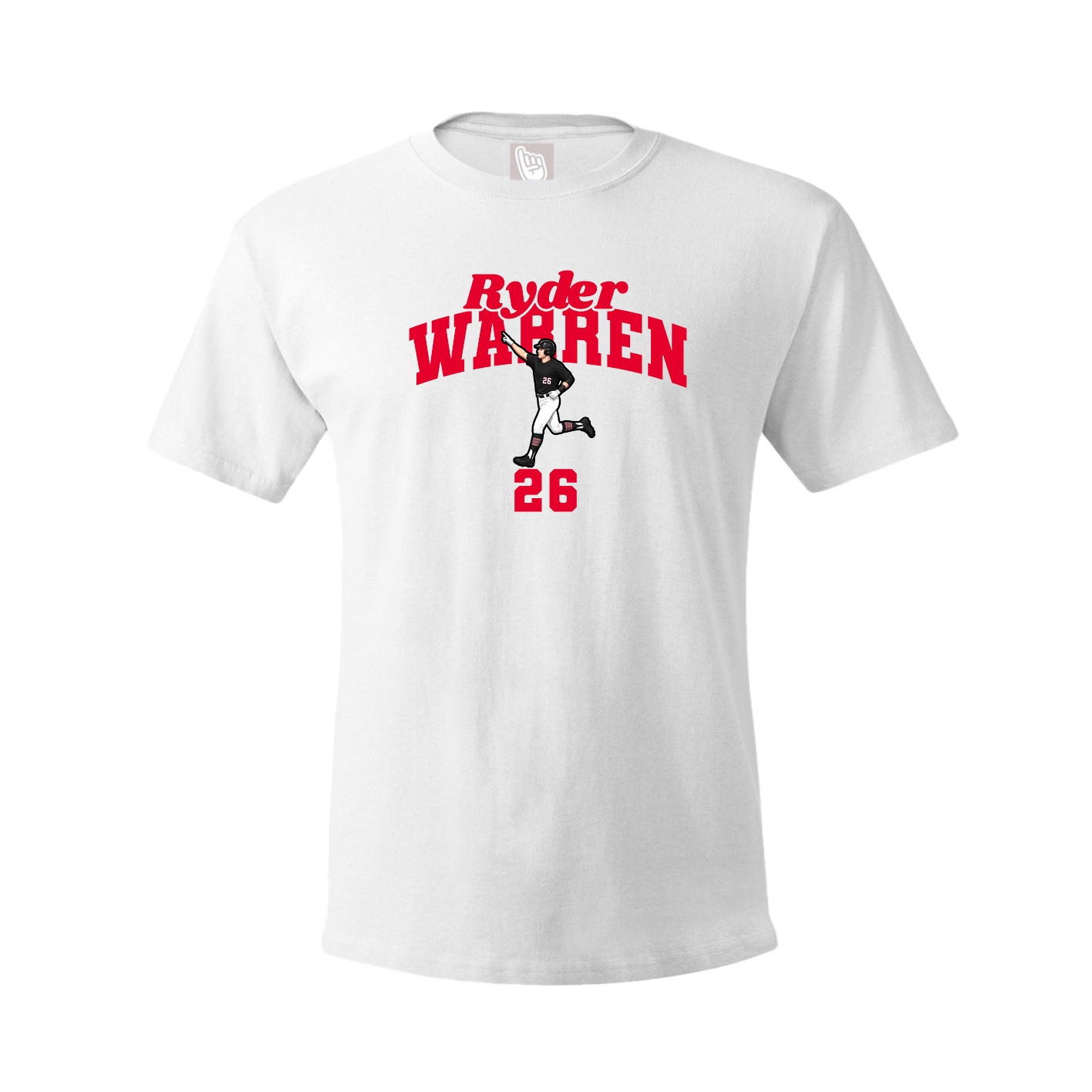 Youth Tee — Signature Arch in White