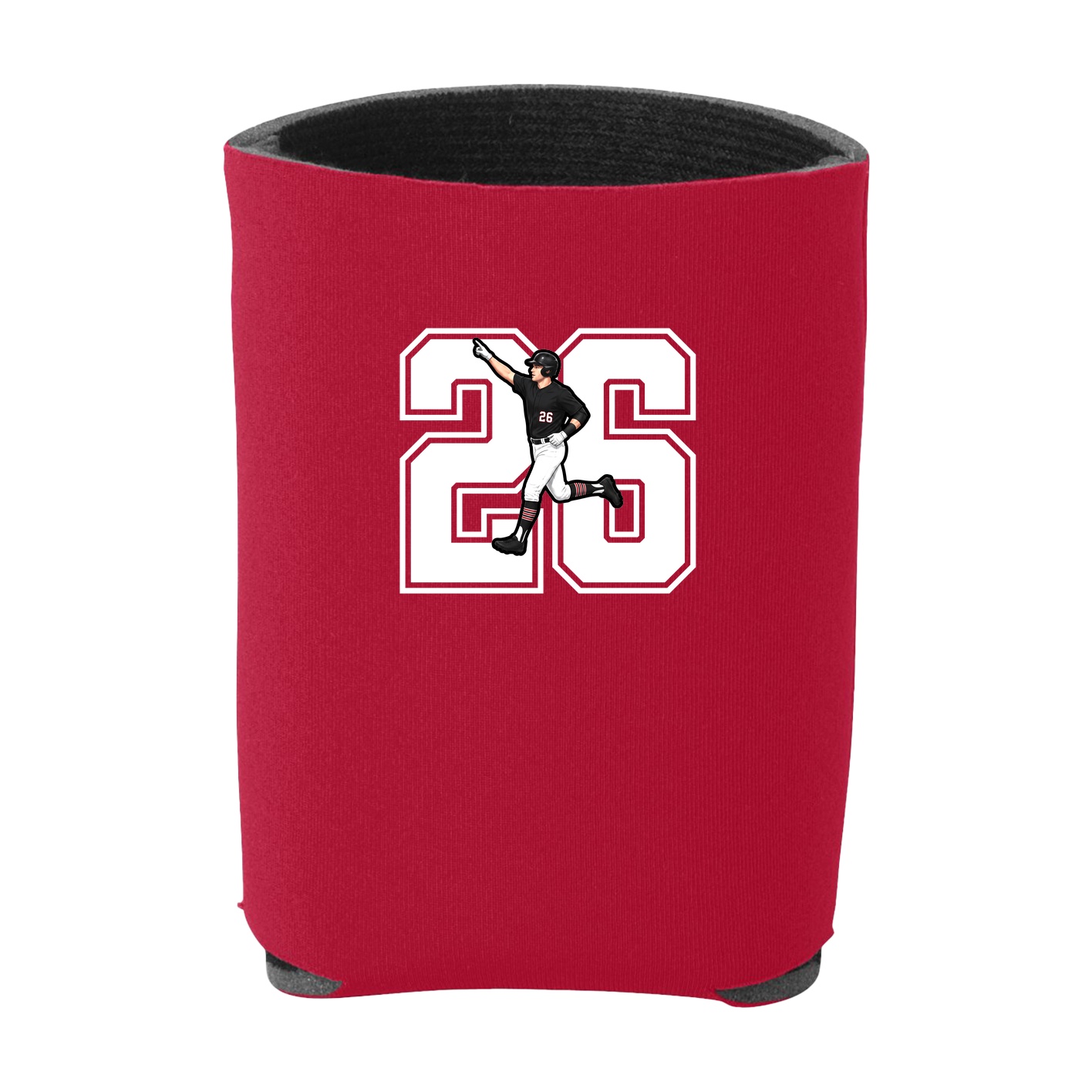 Can Holder — Number in Red