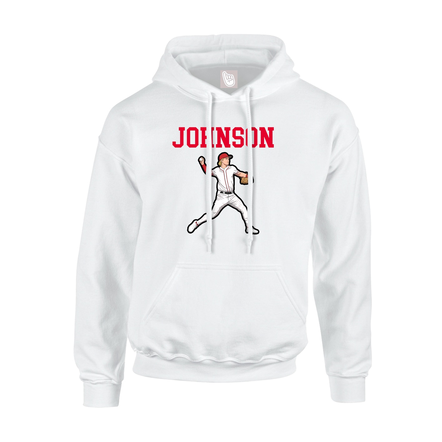 Youth Hoodie — Shirsey in White