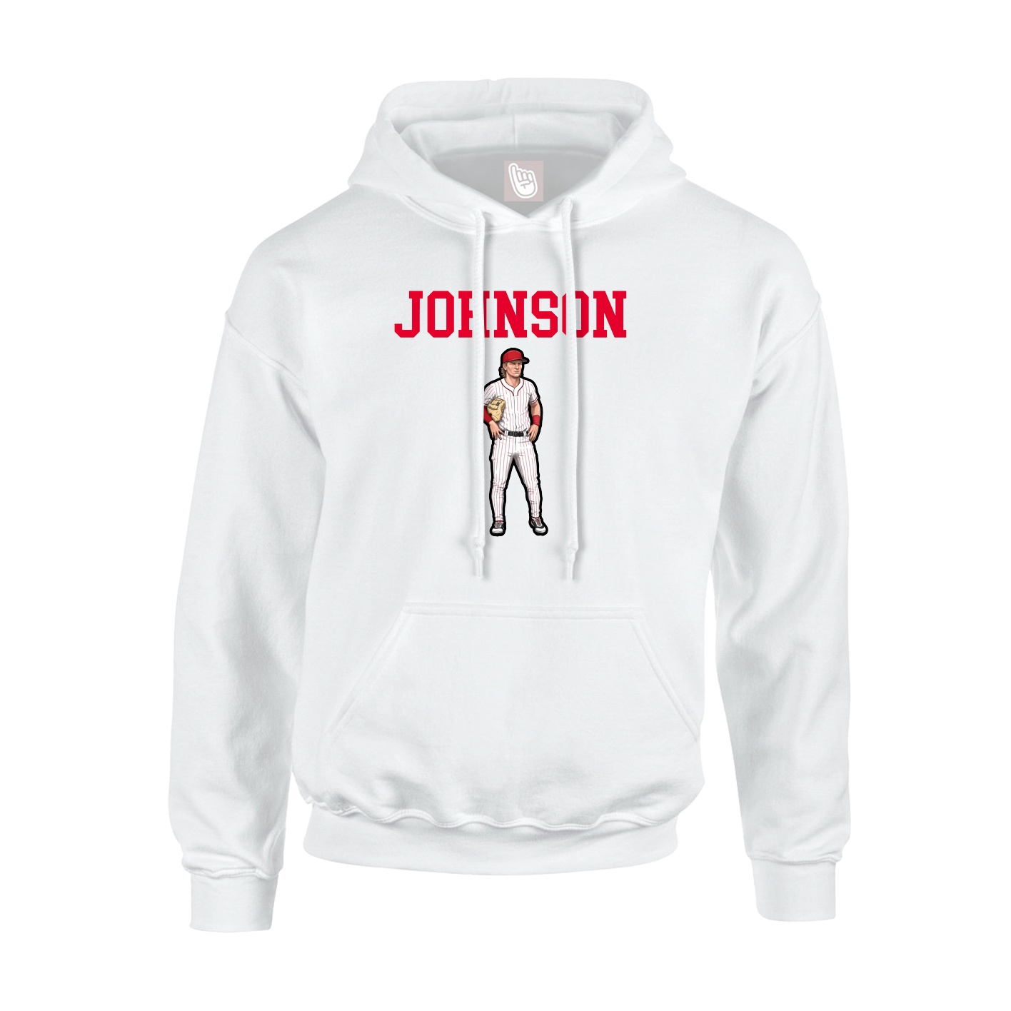 Hoodie — Shirsey in White