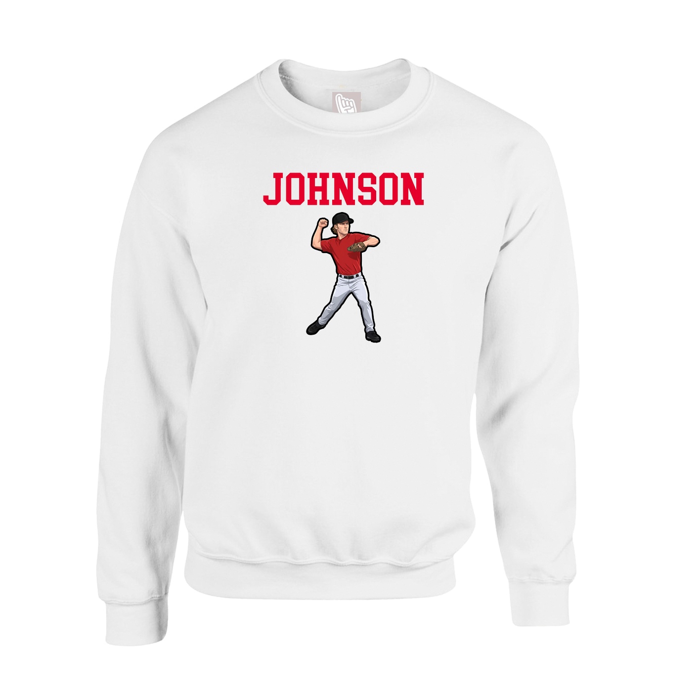 Fleece Crew — Shirsey in White