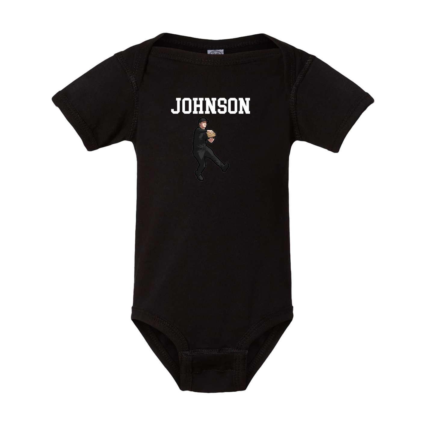 Baby Onesie — Shirsey in Black
