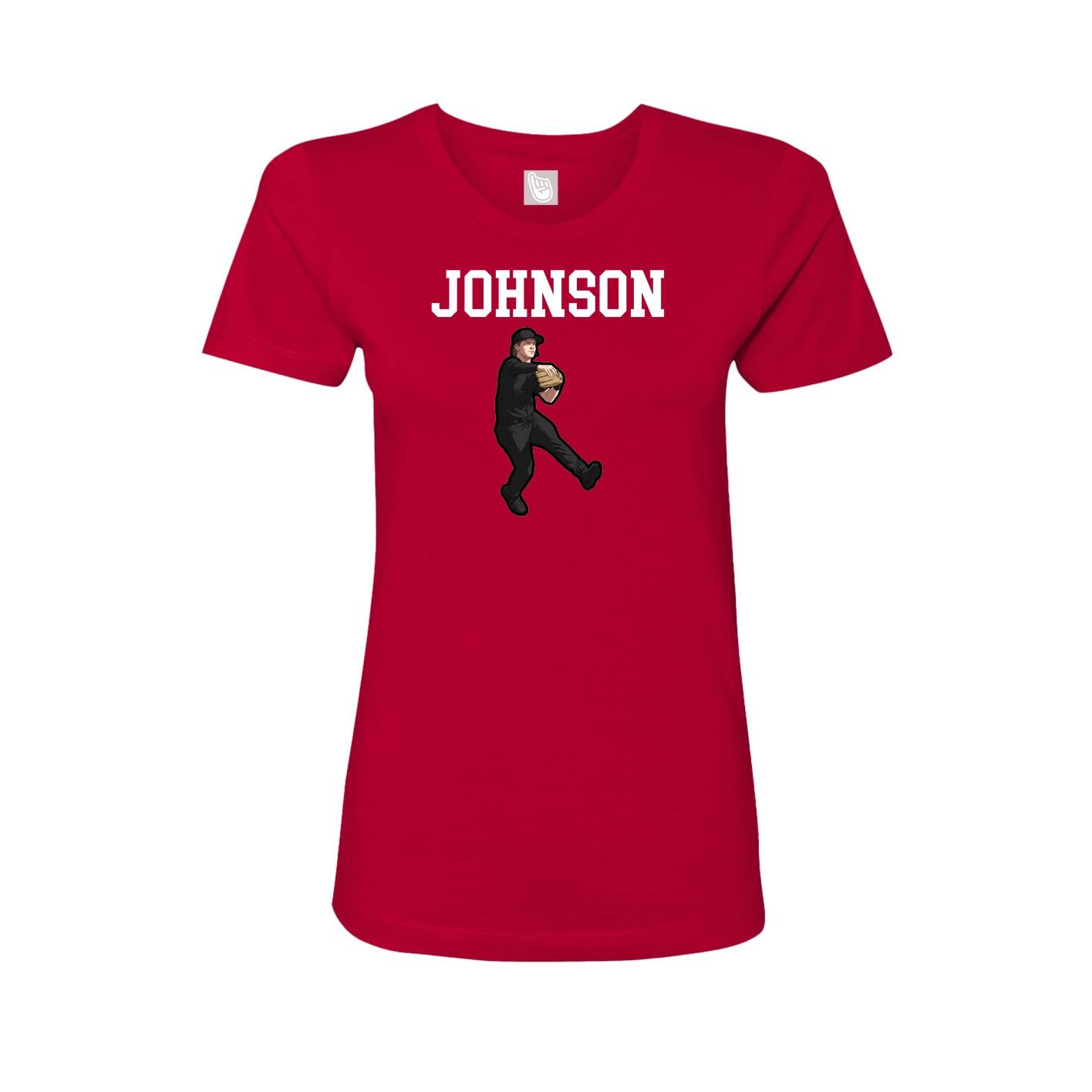 Fitted Women's Tee — Shirsey in Red