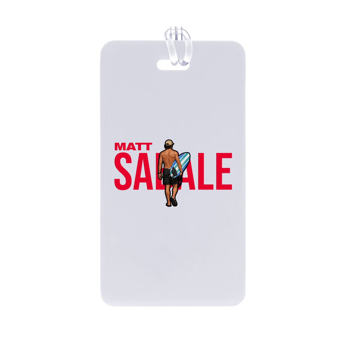 Bag Tag — Player Name in Classic