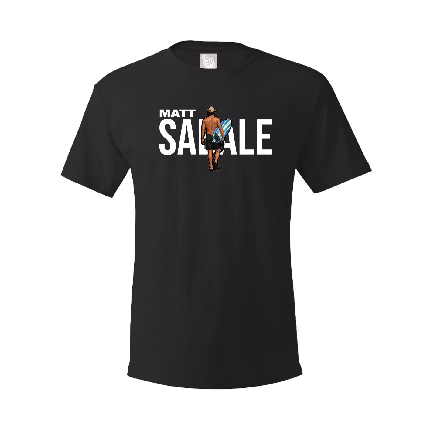 Youth Tee — Player Name in Black