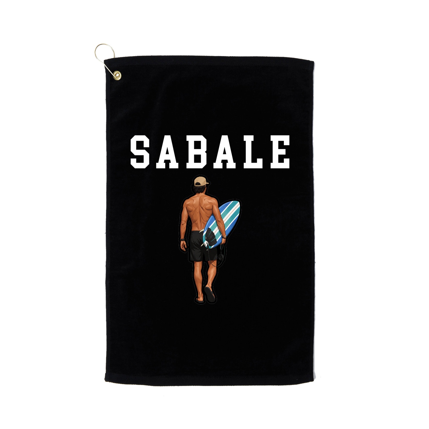 Golf Towel — Shirsey in Black