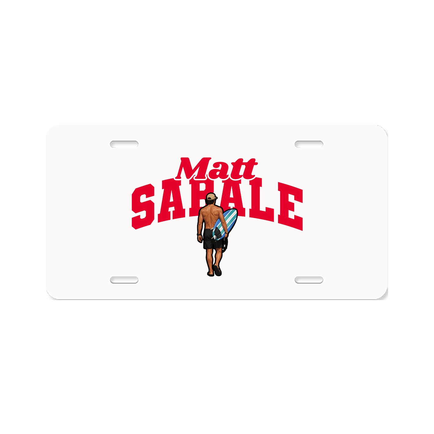 License Plate — Signature Arch in Classic